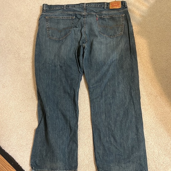 Levi Strauss No. 559 Men’s Straight Leg Relaxed Fit Jeans, Size 48x32 - Picture 5 of 8